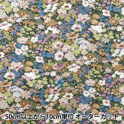 [数量从5开始] 织物 “ Liberty Fabrics 60/2 Tenjiku肥皂3639005-VK" Liberty Japan