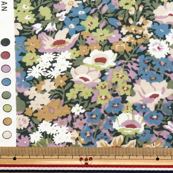 [数量从5开始] 织物 “ Liberty Fabrics 60/2 Tenjiku肥皂3639005-VK" Liberty Japan