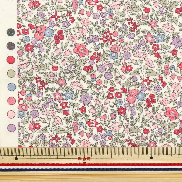 [数量从5开始] 织物 “ Liberty Fabrics Piccadilly Poplin Ava 3632009-CP" Liberty Japan