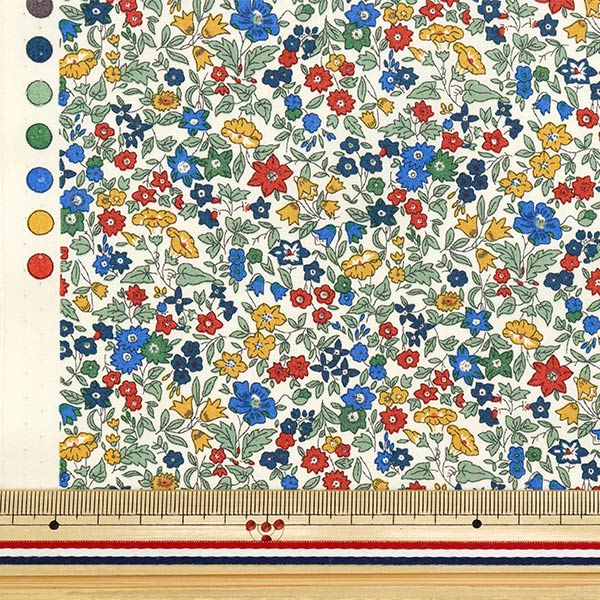 [数量从5开始] 织物 “ Liberty Fabrics Piccadilly Poplin Ava 3632009-DP" Liberty Japan