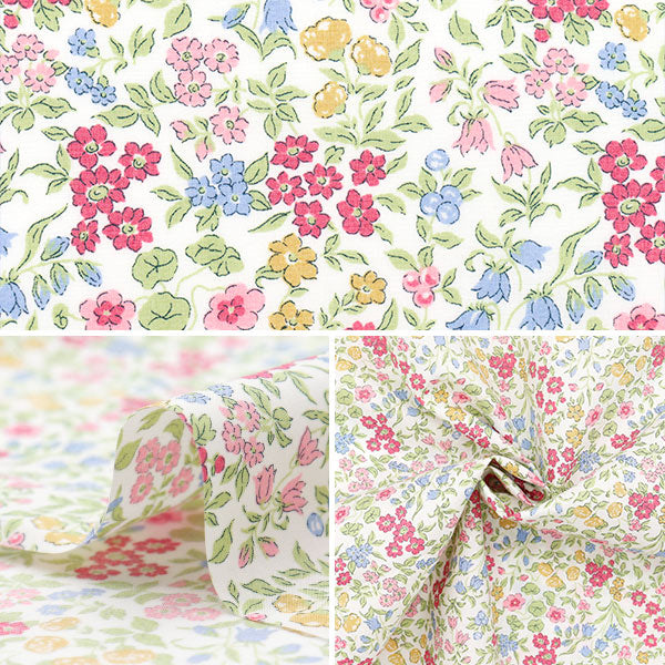 [数量从5开始] 织物 “ Liberty Fabrics Piccadilly Poplin Lillivet 3632218-AP" Liberty Japan