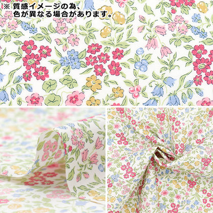 [数量从5开始] 织物 “ Liberty Fabrics Piccadilly Poplin Lillivet 3632218-CP" Liberty Japan