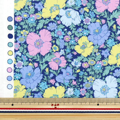[数量从5开始] 织物 “自由织物piccadilly poplin Medu歌曲3632126-ept" Liberty Japan