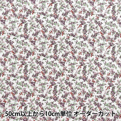 [数量从5开始] 织物 “自由织物Piccadilly Poplin Moon Mos Moss 8883225-Up" Liberty Japan