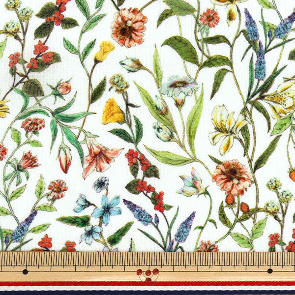 [数量从5开始] 织物 “自由织物Sylph”草坪布 Megumi 3633126-CS" Liberty Japan