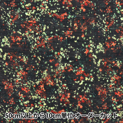 [数量从5开始] 织物 “自由织物Sylph”草坪布 反射DC31454-BS" Liberty Japan