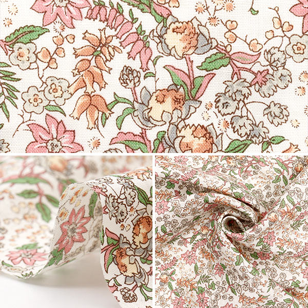 [Quantity starting from 5] Fabric "Liberty Fabrics Flanders Linen Cerlia 363J4224-J25A" Liberty Japan