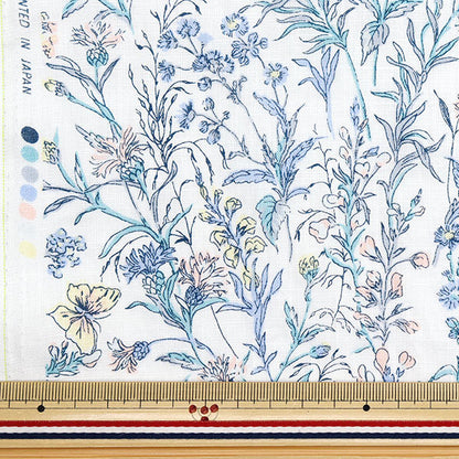 [Quantity starting from 5] Fabric "Liberty Fabrics Flanders Linen Butterfly Medu 363J4226-J25F" Liberty Japan