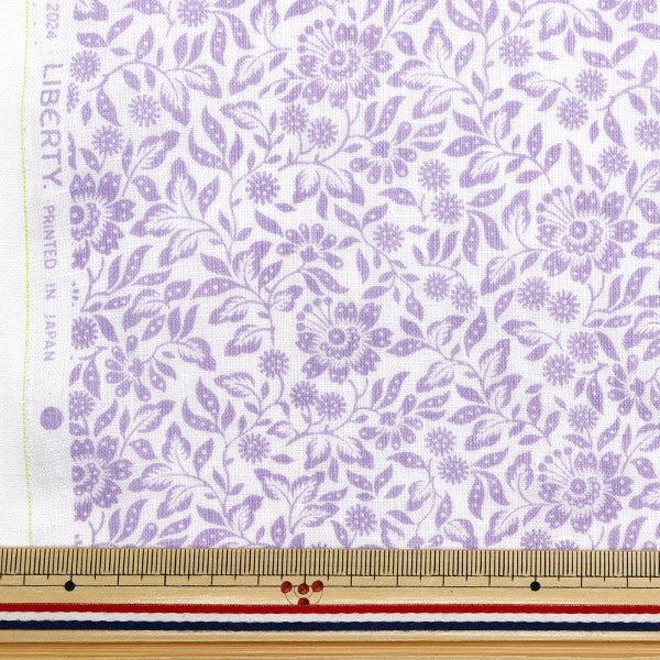[数量从5开始] 织物 “ Liberty Fabrics Flanders亚麻玛丽Crane 3635121-25b" Liberty Japan