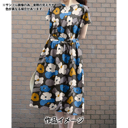 [数量从5开始] 织物 “自由织物Flanders亚麻Verve POP 3635139-J25B" Liberty Japan