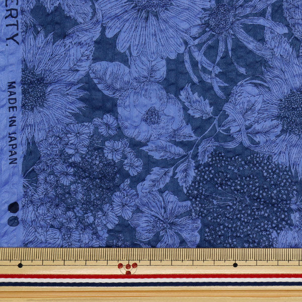 [Quantity starting from 5] Fabric Liberty Fabrics EastbourneLawn Swim Dunclair 5672151S-V" Liberty Japan