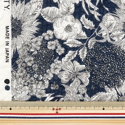[Quantity starting from 5] Fabric Liberty Fabrics EastbourneLawn Swim Dunclair 5672151S-Z" Liberty Japan