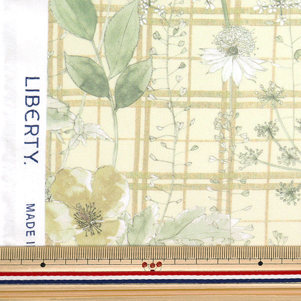 [数量从5开始] 织物 “自由织物” 塔纳草坪 ILMA的花园DC33556-J25B" Liberty Japan