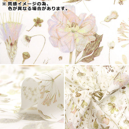 [数量从5开始] 织物 “自由织物” 塔纳草坪 花期3633189-J25D" Liberty Japan