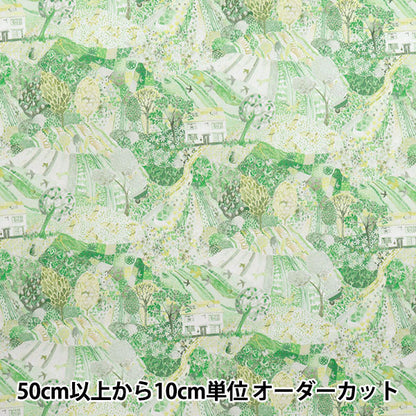 [数量从5开始] 织物 “自由织物” 塔纳草坪 皇家橡树屋3637281-J25F" Liberty Japan