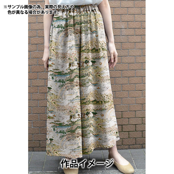 [Quantity starting from 5] Fabric "Liberty Fabrics Organic"Tana lawn Story Map 157J7490125CU" Liberty Japan