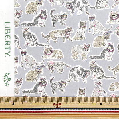 [Quantity starting from 5] Fabric "Liberty Fabrics Organic"Tana lawn Willoughby Muse 157J7490425DU" Liberty Japan
