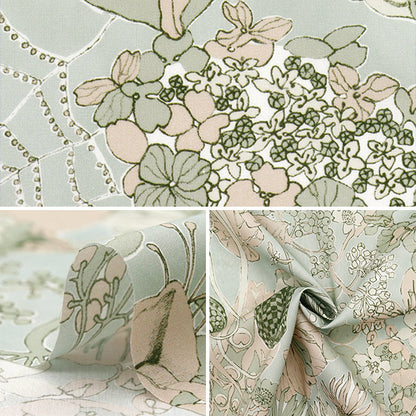 [Quantity starting from 5] Fabric "Liberty Fabrics Organic"Tana lawn Moonlight Garden 157J7490525AU" Liberty Japan