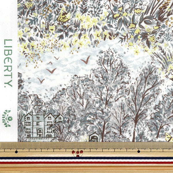 [数量从5开始] 织物 “自由织物有机”塔纳草坪 Glencott House 157J7490725BU" Liberty Japan