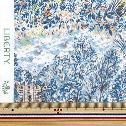 [Quantity starting from 5] Fabric "Liberty Fabrics Organic"Tana lawn Glencott House 157J7490725CU" Liberty Japan