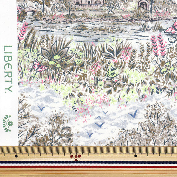 [数量从5开始] 织物 “自由织物有机”塔纳草坪 Glencott House 157J7490725DU" Liberty Japan