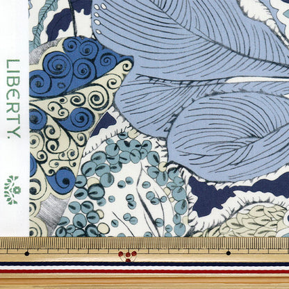 [Quantity starting from 5] Fabric "Liberty Fabrics Organic"Tana lawn Suki Ella 157J7490925AU" Liberty Japan