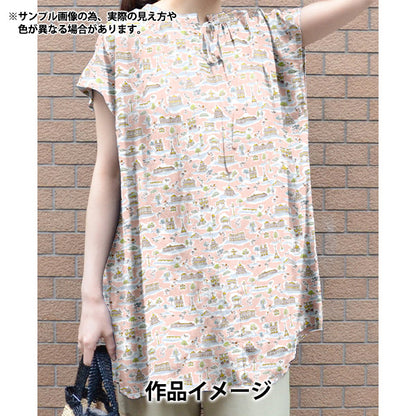 [数量从5开始] 织物 “自由织物” 塔纳草坪 巴黎明信片363J7401-25CU" Liberty Japan