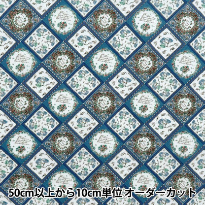 [数量从5开始] 织物 “自由织物” 塔纳草坪 Fleur Furard 363J7402-25BU" Liberty Japan