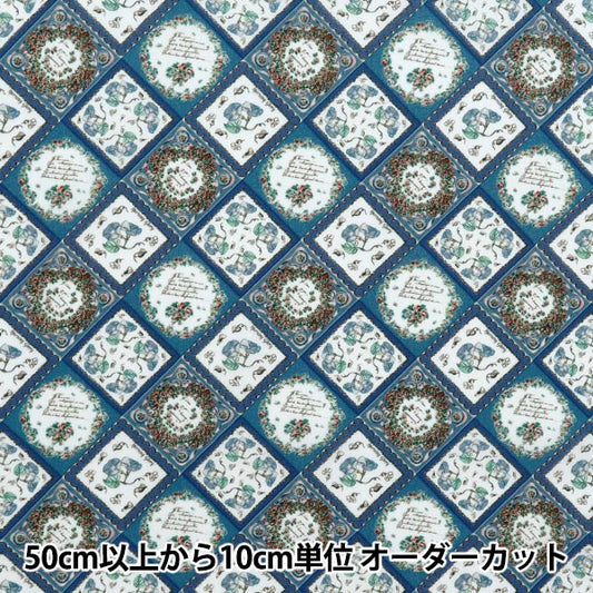 [数量从5开始] 织物 “自由织物” 塔纳草坪 Fleur Furard 363J7402-25BU" Liberty Japan