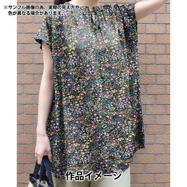 [数量从5开始] 织物 “自由织物” 塔纳草坪 高地假期363J7404-25BU" Liberty Japan