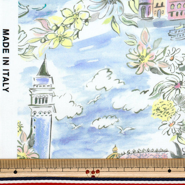 [Quantity starting from 5] Fabric "Liberty Fabrics" Tana lawn Venice 363J7412-25AU" Liberty Japan