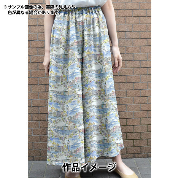 [Quantity starting from 5] Fabric "Liberty Fabrics" Tana lawn Venice 363J7412-25AU" Liberty Japan