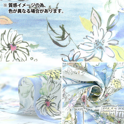 [Quantity starting from 5] Fabric "Liberty Fabrics" Tana lawn Venice 363J7412-25CU" Liberty Japan