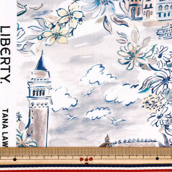 [数量从5开始] 织物 “自由织物” 塔纳草坪 威尼斯363J7412-25DU" Liberty Japan