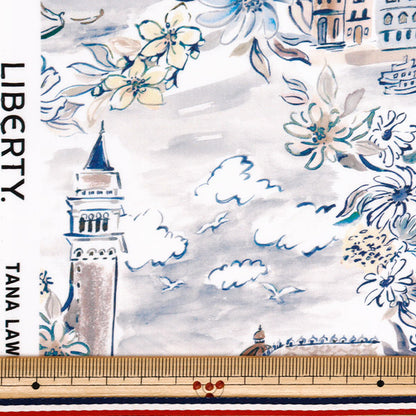 [数量从5开始] 织物 “自由织物” 塔纳草坪 威尼斯363J7412-25DU" Liberty Japan