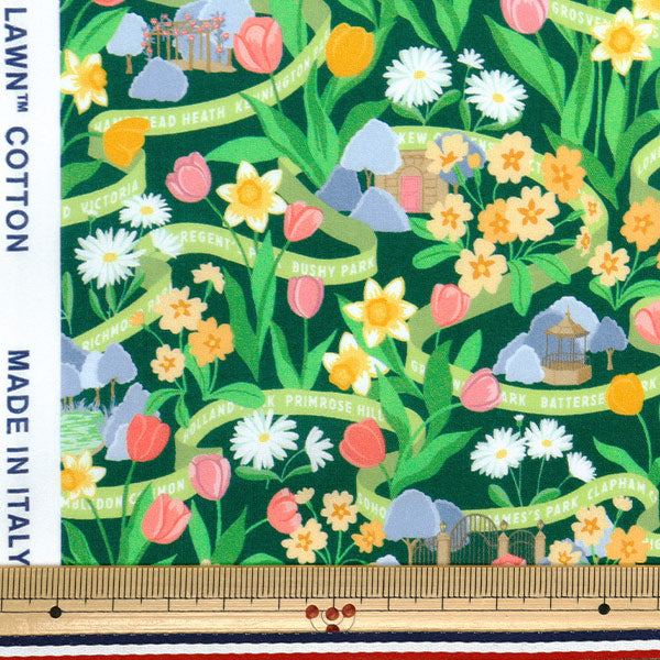【数量5起】 織物 自由fabrix 塔納草坪 公园波西363j7345225cu" Liberty Japan