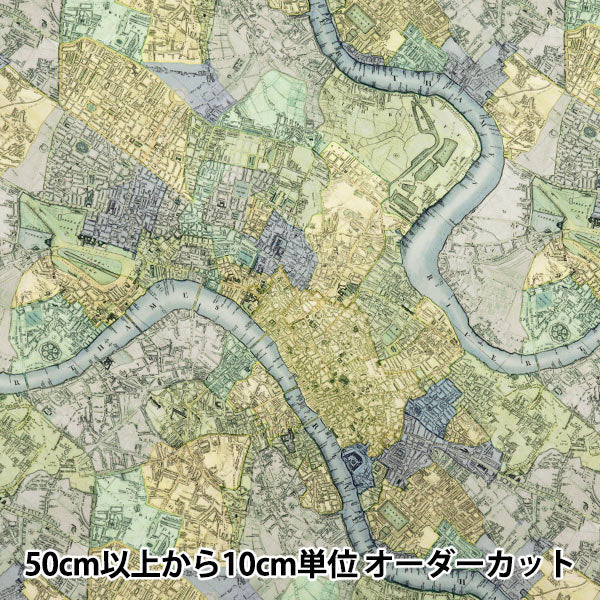 [数量从5开始] 织物 “自由织物” 塔纳草坪 携带拼布 363J7345425CU" Liberty Japan
