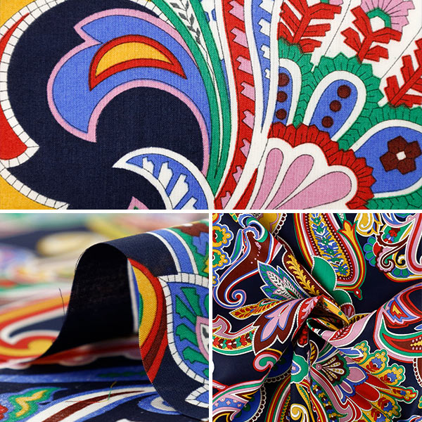 [Quantity starting from 5] Fabric "Liberty Fabrics Tana lawn Paisley Fanfare 363520125AU" Liberty Japan