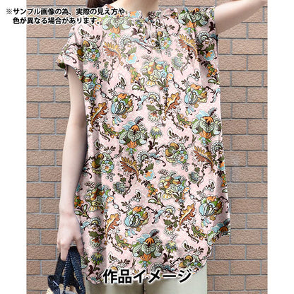 [数量从5开始] 织物 “自由织物” 塔纳草坪 韦弗的奇迹36352025BU" Liberty Japan