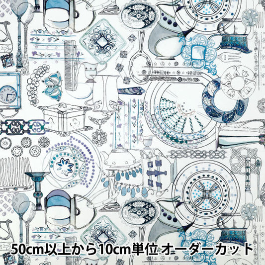 [Quantity starting from 5] Fabric "Liberty Fabrics" Tana lawn Handbook of Sketches 363521925AU" Liberty Japan
