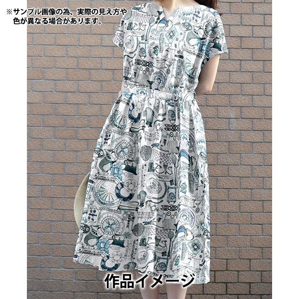 [Quantity starting from 5] Fabric "Liberty Fabrics" Tana lawn Handbook of Sketches 363521925BU" Liberty Japan