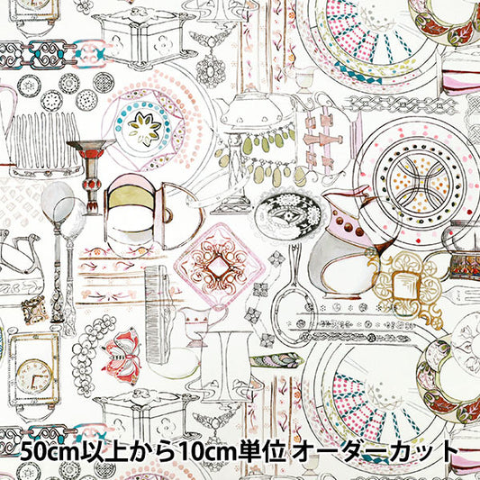 [Quantity starting from 5] Fabric "Liberty Fabrics" Tana lawn Handbook of Sketches 363521925CU" Liberty Japan