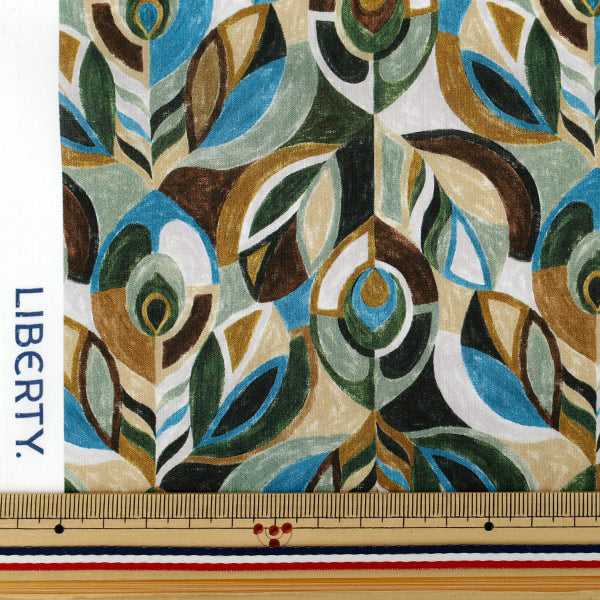 [Quantity starting from 5] Fabric "Liberty Fabrics" Tana lawn Jeweld Peacock 363522025BU" Liberty Japan