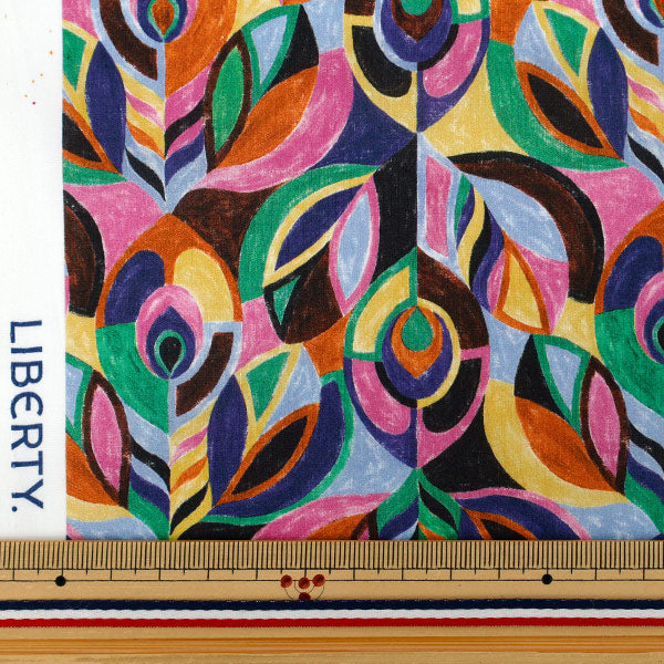 [数量从5开始] 织物 “自由织物” 塔纳草坪 珠宝孔雀363522025CU" Liberty Japan