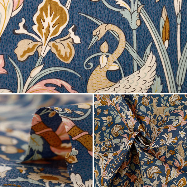 [Quantity starting from 5] Fabric "Liberty Fabrics" Tana lawn Joan 363522225AU" Liberty Japan