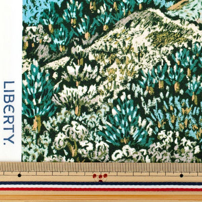 [Quantity starting from 5] Fabric "Liberty Fabrics" Tana lawn Darley Hillside 363523425BU" Liberty Japan