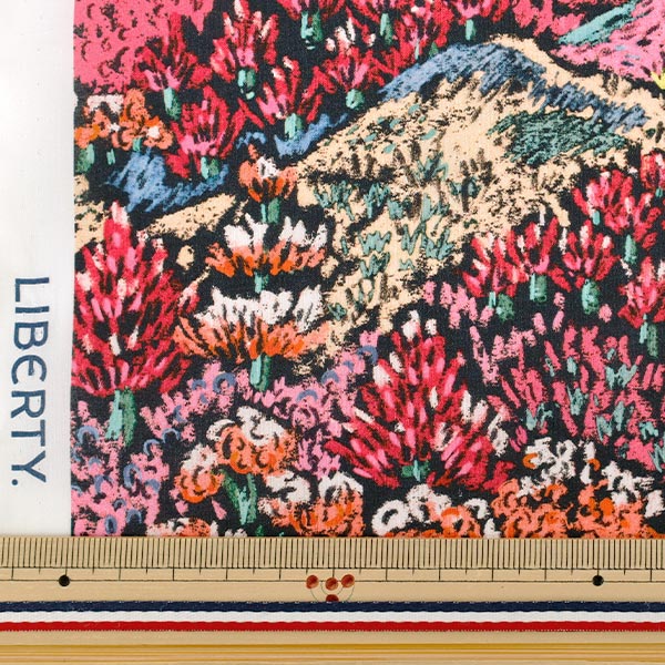[Quantity starting from 5] Fabric "Liberty Fabrics" Tana lawn Darley Hillside 363523425CU" Liberty Japan