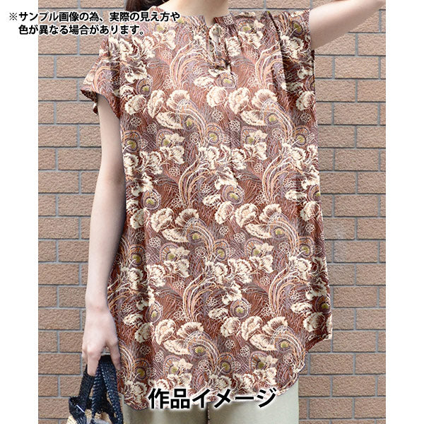 [Quantity starting from 5] Fabric "Liberty Fabrics" Tana lawn Hera Hana 363523925AU" Liberty Japan