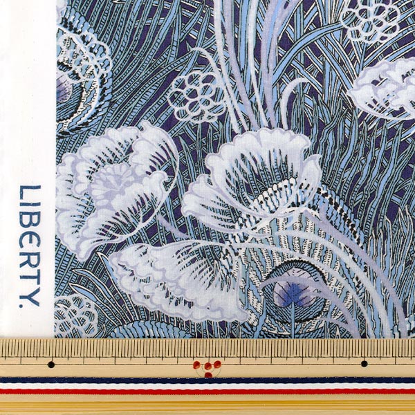 [Quantity starting from 5] Fabric "Liberty Fabrics" Tana lawn Hera Hana 363523925BU" Liberty Japan