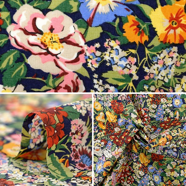 [Quantity starting from 5] Fabric "Liberty Fabrics" Tana lawn Cottage Garden 363524825AU" Liberty Japan